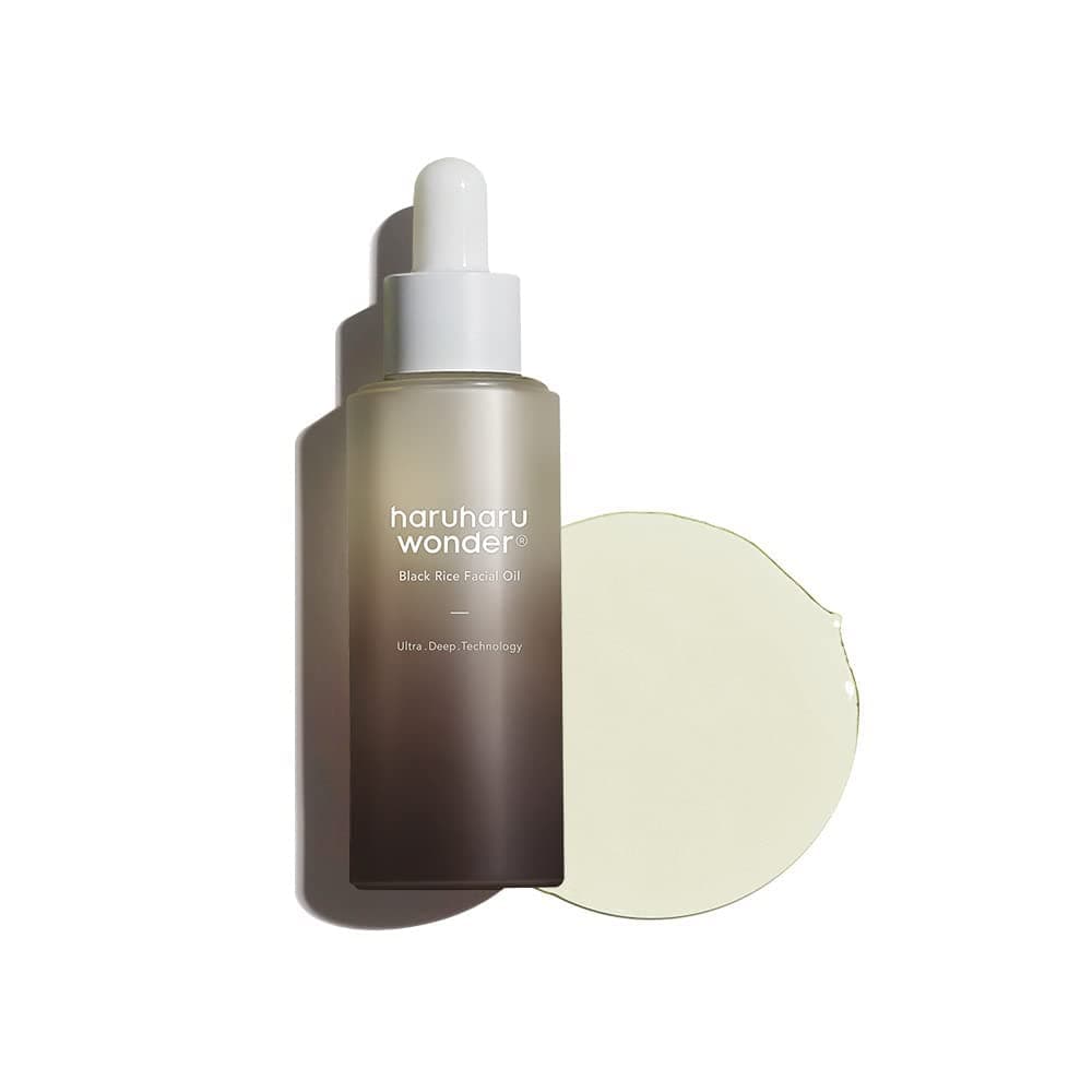 HARUHARU wonder Black Rice Facial Oil 101 fl oz 30ml Moisturing Soothing effect