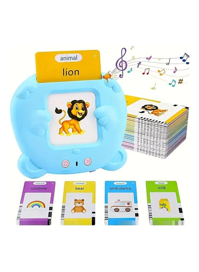 255 Flash Cards Flash Card Learning Toys, Reading Machine with 510 One Words | Learning Electronic Toys for Autistic Children, Learning Educational Speech Therapy