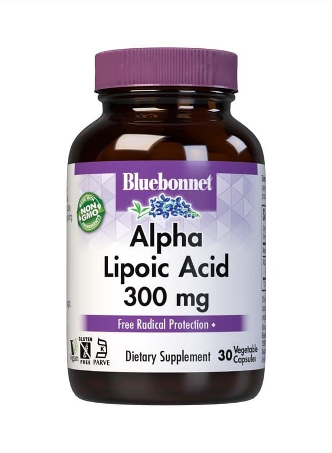 BLUEBONNET NUTRITION ALPHA LIPOIC ACID 300 mg