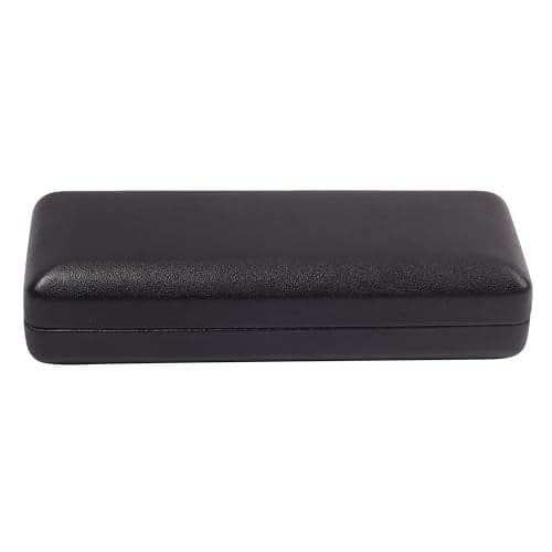 VIVID Vision Unisex Adult Lightweight Eyewear Specs Case Cover | Protect Eye Glasses | Metal | Sunglasses | IC-202 | Black