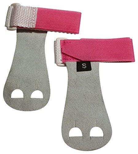 PUSH Athletic Gymnastics Youth Hand Grips (Pink, Small)