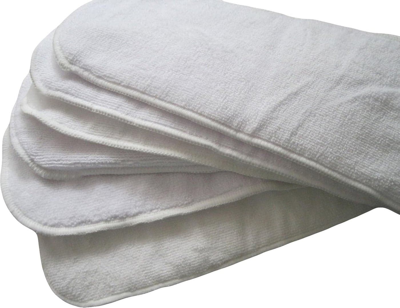 See Diapers 6 Pack 100 Microfiber Inserts for Baby Cloth Diapers Reusable 4 Layers