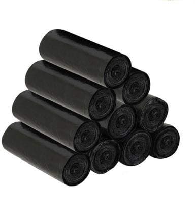 Swab Garbage Bags Size Large 25 Inch X 30 Inch Black Pack Of 10 150 BagsTrash BagDustbin Bag