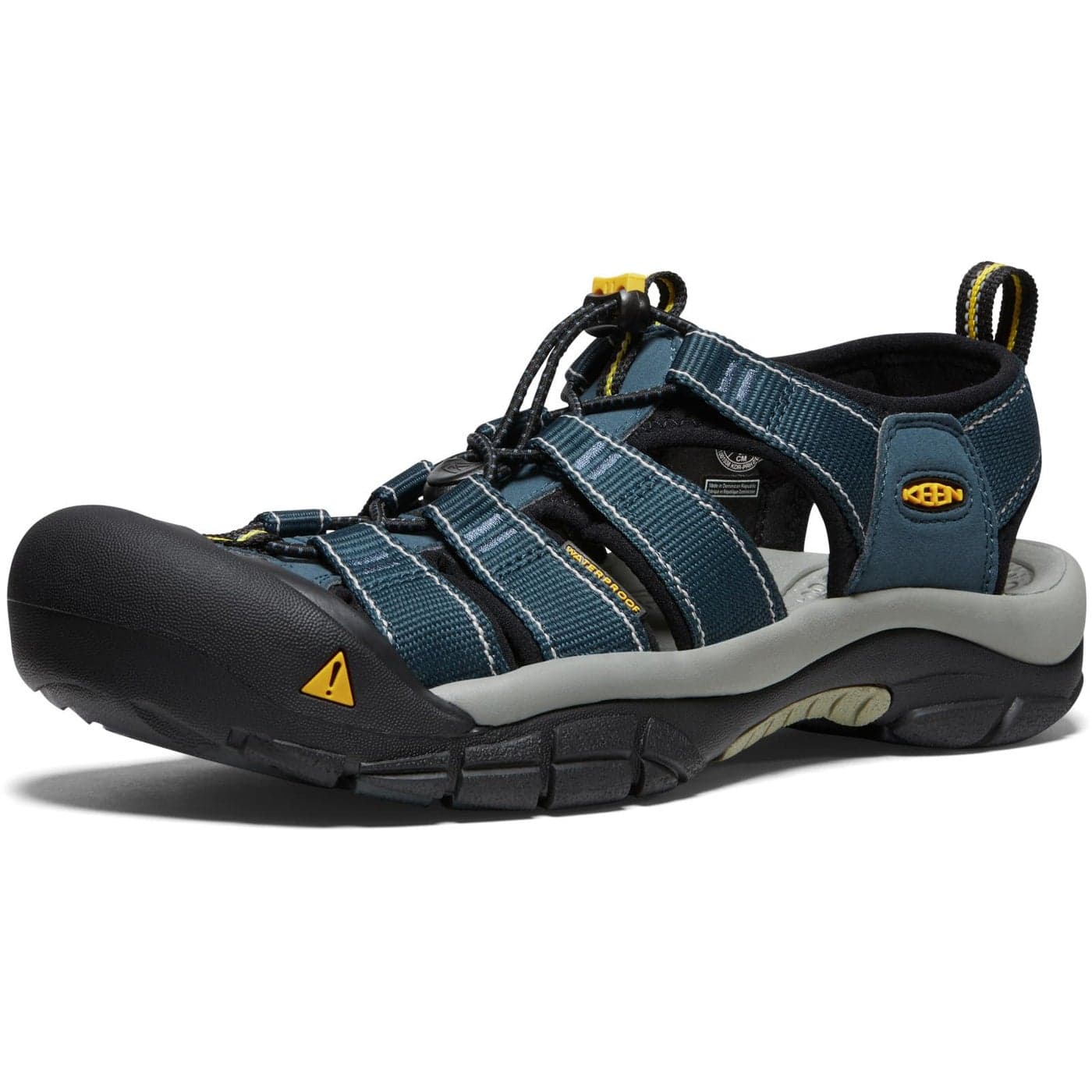 KEEN Mens Newport H2 Closed Toe Water Sandals NavyMedium Grey 105