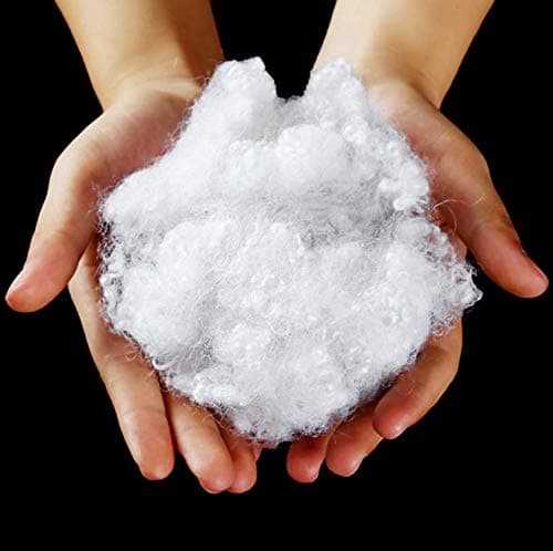 PumPum Soft Fiber, Polyester Synthetic Fiber Filling for Cushion, Pillow, Teddy Bear, Toy Stuffing (1.5 KG,White)