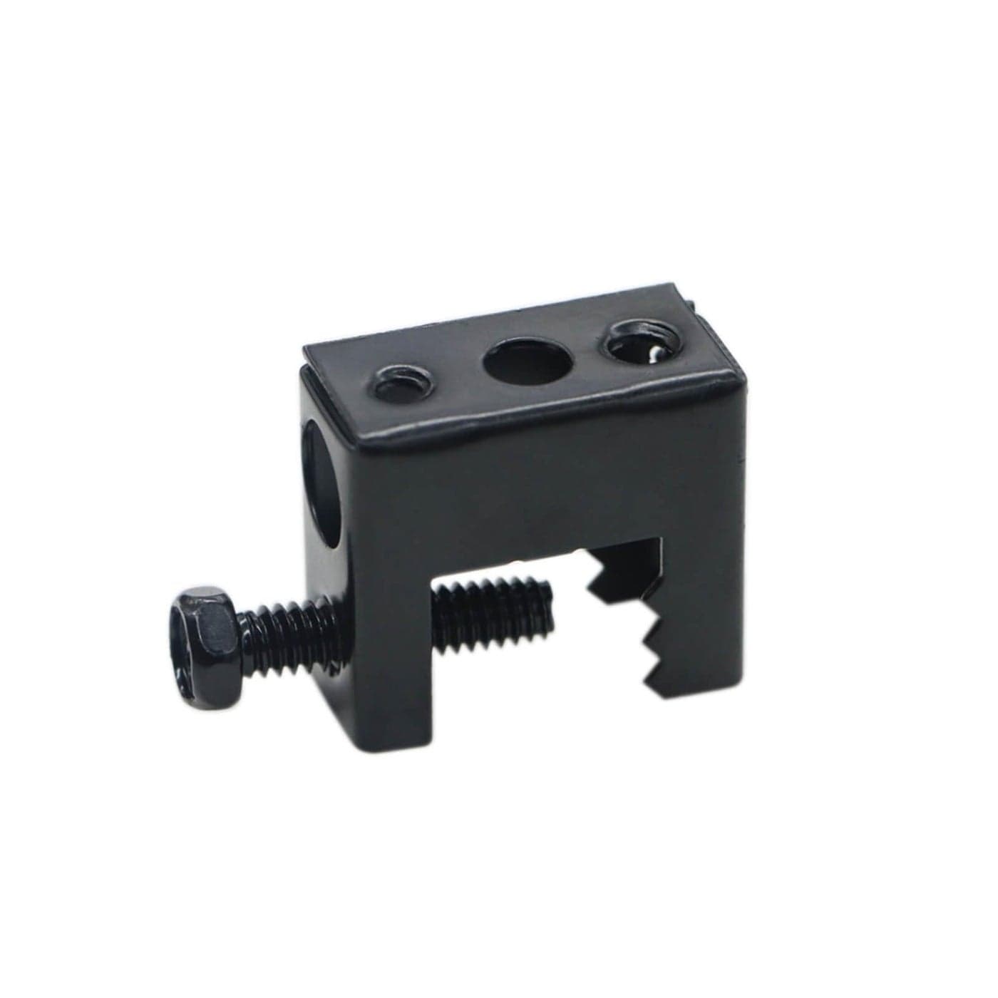 Upgrade Baudelun 1420 Beam Clamps Black Steel Bolton Beam Clamp for 14 and 38 Threaded Rod Shooks and Bridle Rings 25 Packs