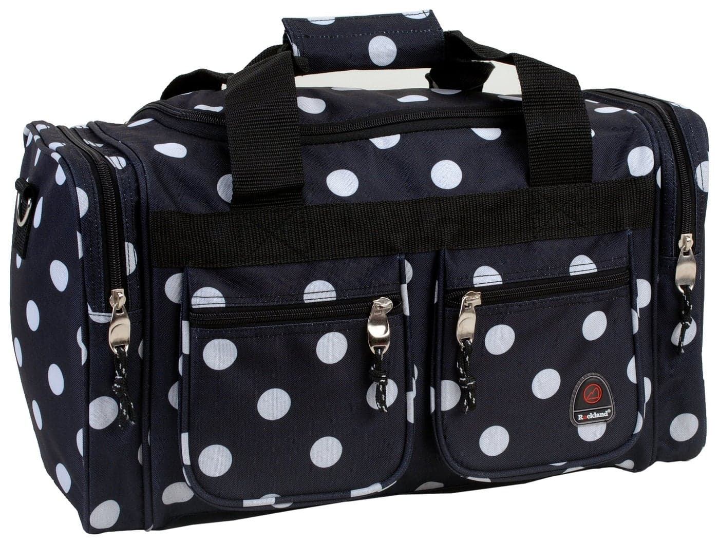 Rockland Duffel Bag, Black DO, 19"