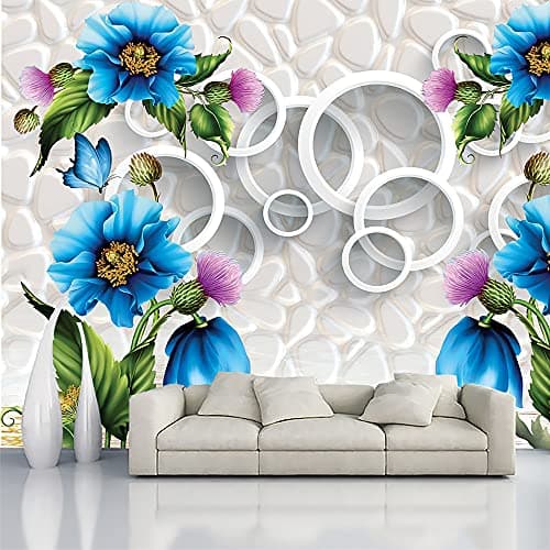 PINSPIRE Self Adhesive Wallpaper Wall Sticker for Home Decor, Living Room, Bedroom, Hall, Kids Room, Play Room (PVC Vinyl, Water Proof)(DI 94) (16 X 50 INCH)
