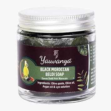 Yauvanya Black Moroccan Beldi Soap 100 gms