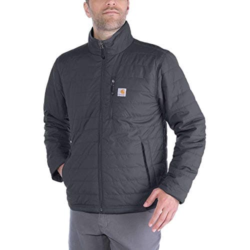 Carhartt Mens Rain Defender Relaxed Fit Lightweight Insulated JacketShadowXLarge