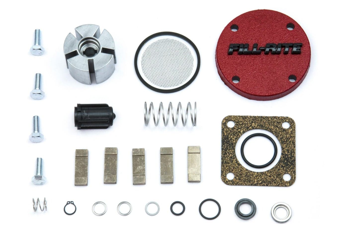 Fill-Rite KIT120RKG Rebuild Kit with Rotor Cover for FR1200, FR2400, FR4200, FR4400, FR600, SD1200, and SD600 G Series Pumps