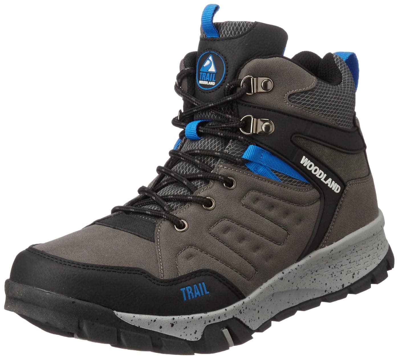 Woodland Men's Grey MESH Boots-9 UK (43EURO) (22YG284HB)