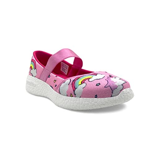 KazarMax Kids Girl's Pink Ballerinas - 12 Kids UK