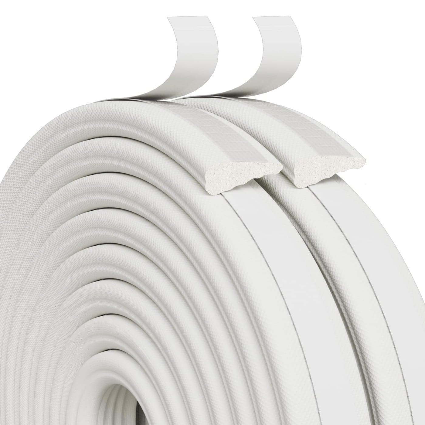Weather Stripping Door Seal 118 inch Wedge Window Seal StripWinter Insulation Weatherproof Foam TapeSoundproofing Door FrameDoor Gap Filler Light BlockerNoise Reduction for Exterior Door White