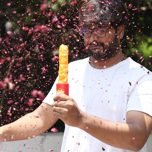 Oye Happy- Prank Gift for Father's Day - Flower Shower & Glitter (Flower Shower)
