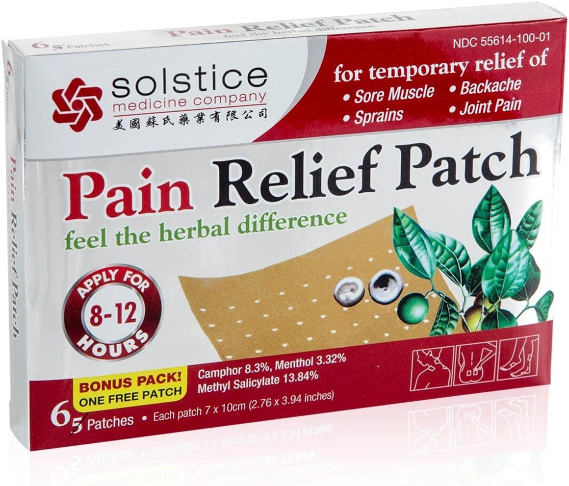SOLSTICE MEDICINE COMPANY Solstice Pain Relief Patch, 0.02 Pound