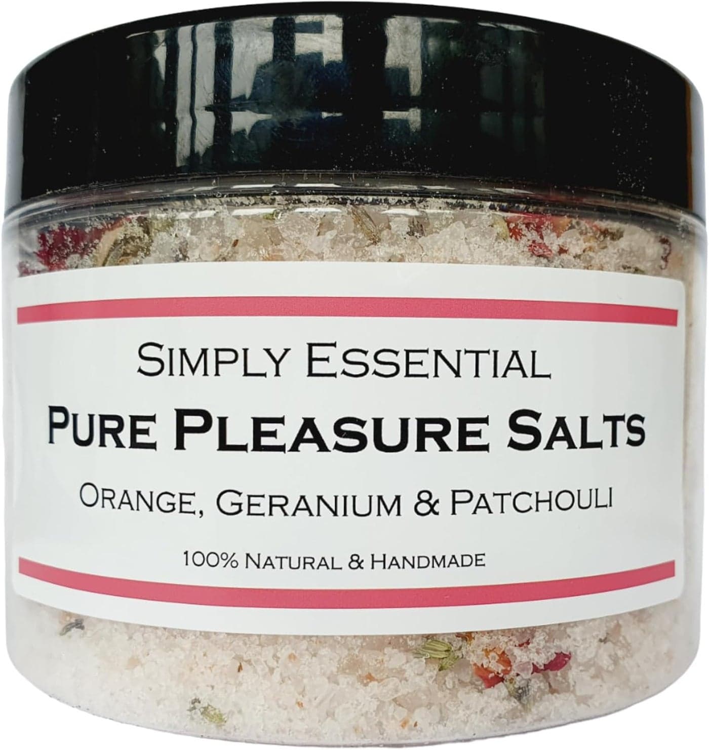 Pure Pleasure Bath Salts Soak with Orange Geranium and Patchouli 500g