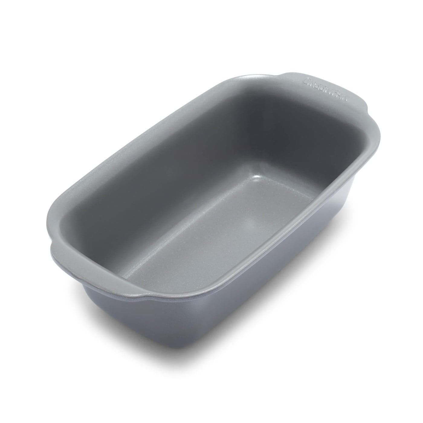 GreenPan Premiere Ovenware Healthy Ceramic Nonstick 1 lb Loaf Baking Pan PFOA PFASFree WarpFree Bakeware Durable Quick Heating Baking Tray Oven and Broiler Safe to 600F Dishwasher Safe Gray
