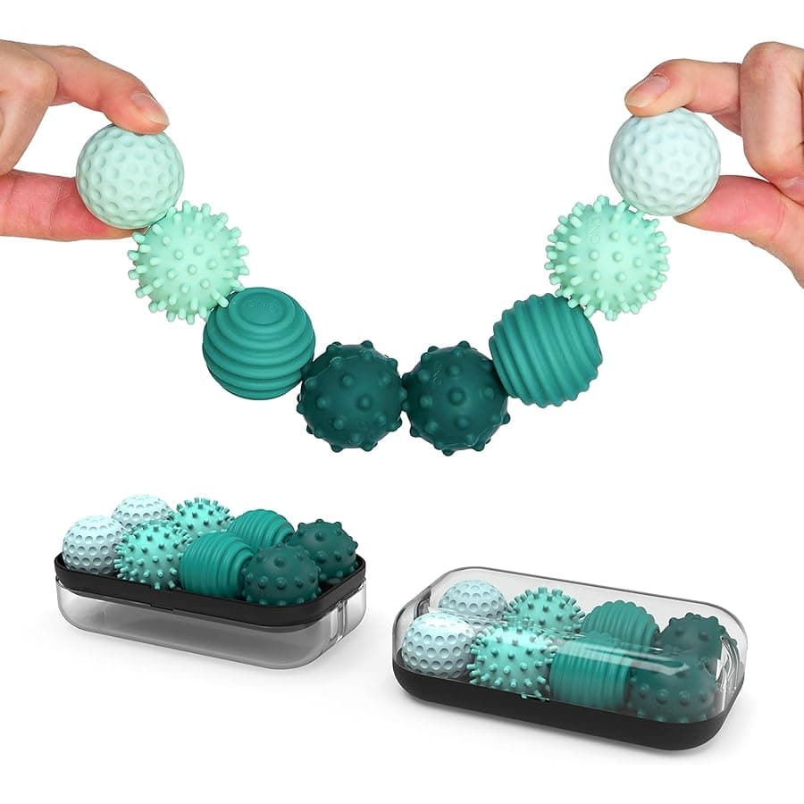 Signets – Handheld Fidget Toy for Adults | Help Relieve Stress, Anxiety, Tension | Promotes Focus, Clarity | Compact, Portable Design (Teal)