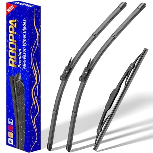 3 wipers Replacement for 20122017 Chevy Chevrolet Traverse Windshield Wiper Blades Original Equipment Replacement 242113 Set of 3 Pinch Tap