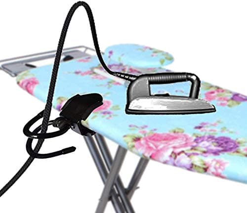 Pmsanzay Universal Steam Iron Cord Holder - Prevents Tripping Over Cord, Tangling While Ironing - No More Worries!