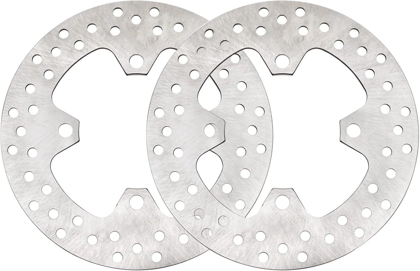 M MATI 2PCS Front Brake Rotor Disc for Kawasaki Prairie 360 650 700 Brute Force 650 750