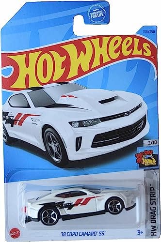 Hot Wheels 18 Copo Camaro SS HW Drag Strip 310 white 106250