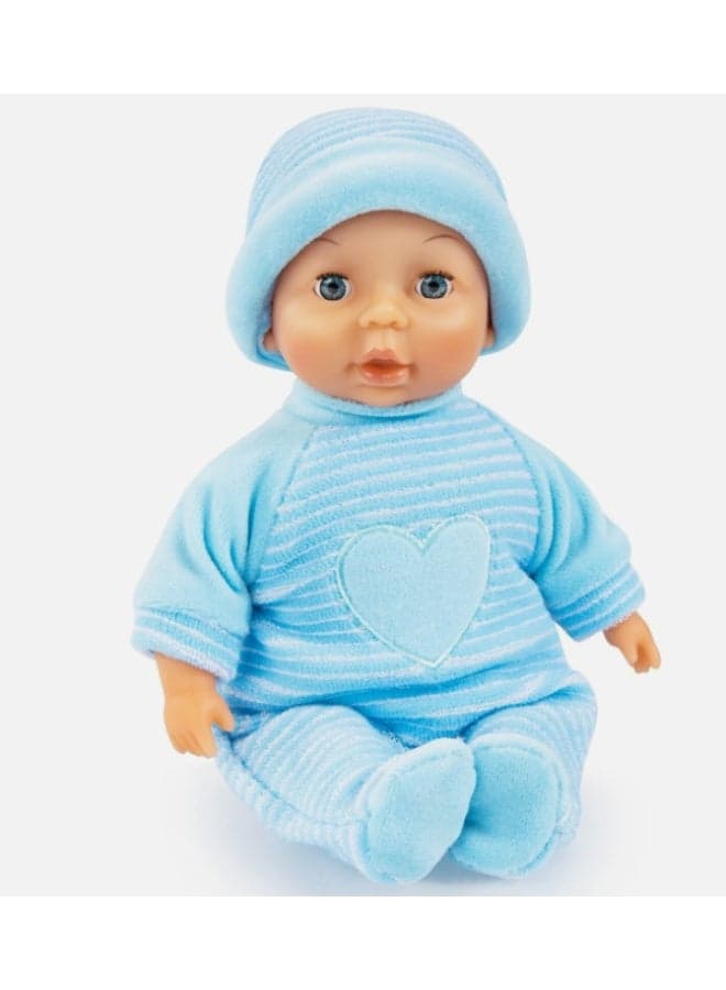 Bayer Design My First Baby Doll 28 cm, Blue Outfit