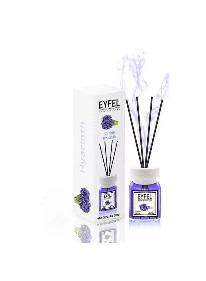 Eyfel Reed Diffuser Hyacinth Perfume Aroma Home Fragrance- 120ml