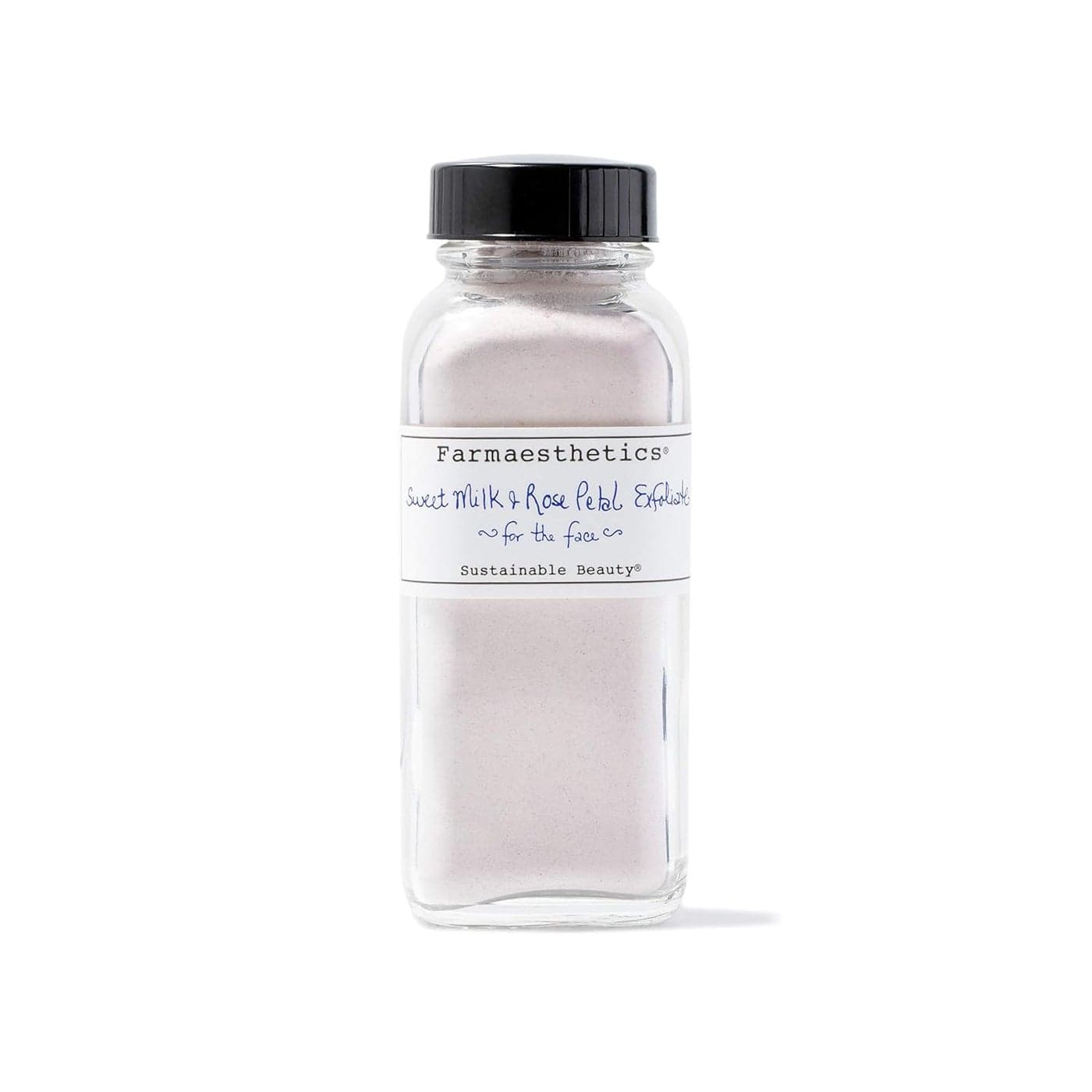 Farmaesthetics Sweet Milk and Rose Petal Facial Exfoliate 4 oz Ethically Sourced Sustainable Beauty Clean All Natural Small Batch Skincare