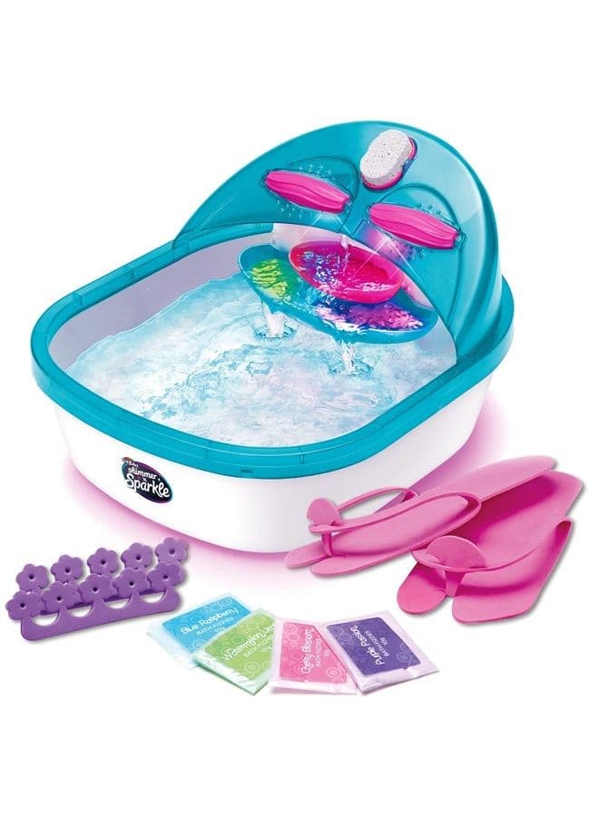 Shimmer ‘n Sparkle 6-in-1 Real Massaging Foot Spa for Kids