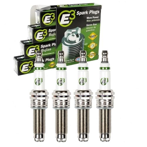 4 pc E3 Spark Plugs compatible with Hyundai Sonata 2.0L 2.4L L4 2011-2019