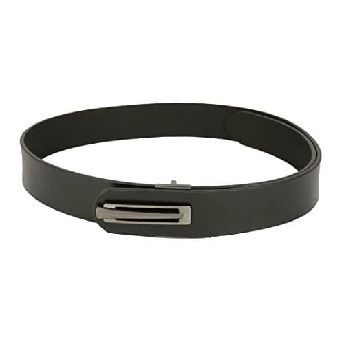 RAI SAHAB Genuine Leather Belt For Men | Belt For Men Leather | Casual Belt | Jeans Belt(MB61IA-30), Black