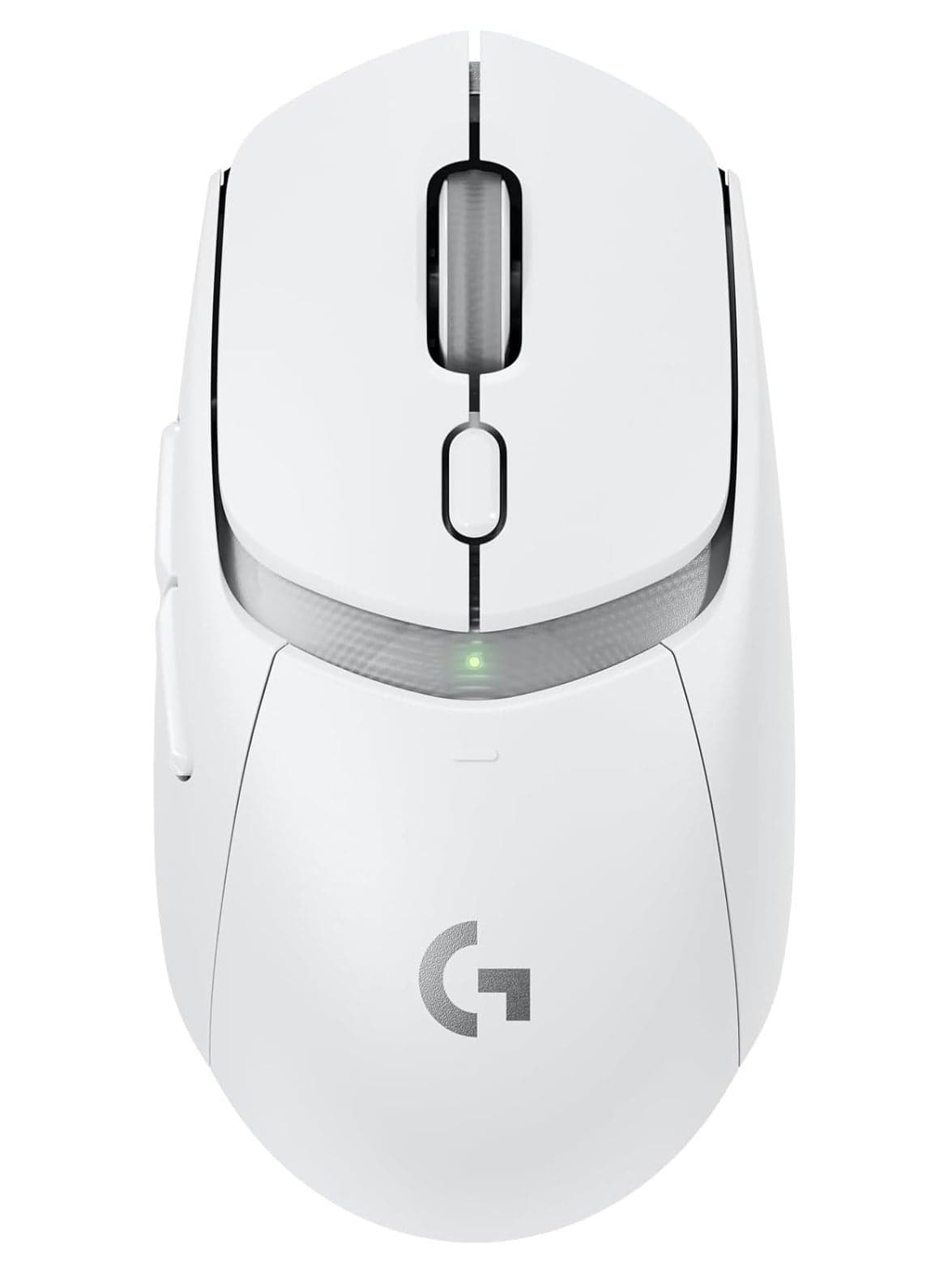 G309 LIGHTSPEED Wireless/Bluetooth Gaming Mouse, Lightweight, LIGHTFORCE Hybrid Switches, HERO 25K Sensor, 86g & 300+ hr battery life with AA battery, 6 Programmable Buttons, PC & Mac - White