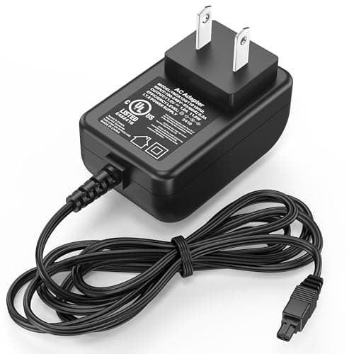 Sweeper Vacuum Charger for Shark V2945Z Rechargeable Floor Carpet Sweeper, Power Cord AC Adapter for Shark 12 inch 12" Electric Cordless Hardwood Sweeper XA2950 V2950 YLS0041T110025 YLS0041-T110025