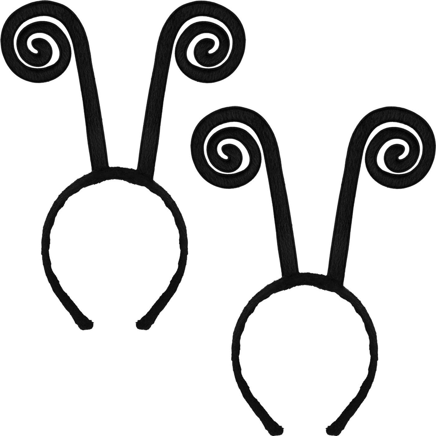 meekoo Butterfly Antenna Headband Costume Hair Band for Halloween Parties 2 Pieces