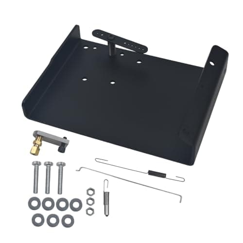 QASKEHKT Throttle Linkage Top Plate for Predator 212cc Hemi Honda GX200 Clone Black