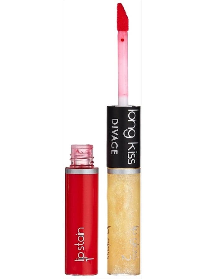 Divage Long Kiss Lipstick Liquid 2 In 1 Num. 10 4 + 4 ml