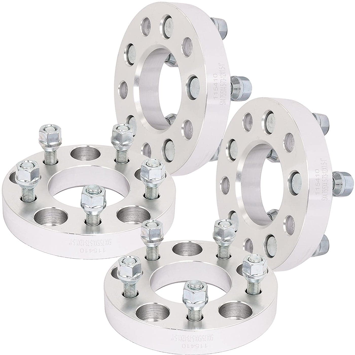 OCPTY 5x475 to 5x45 Wheel spacers adapters 1 inch with 12x15 Studs 73CB Wheel Spacers fit for 19842013 for Corvette 19902005 for Jimmy 4PCS
