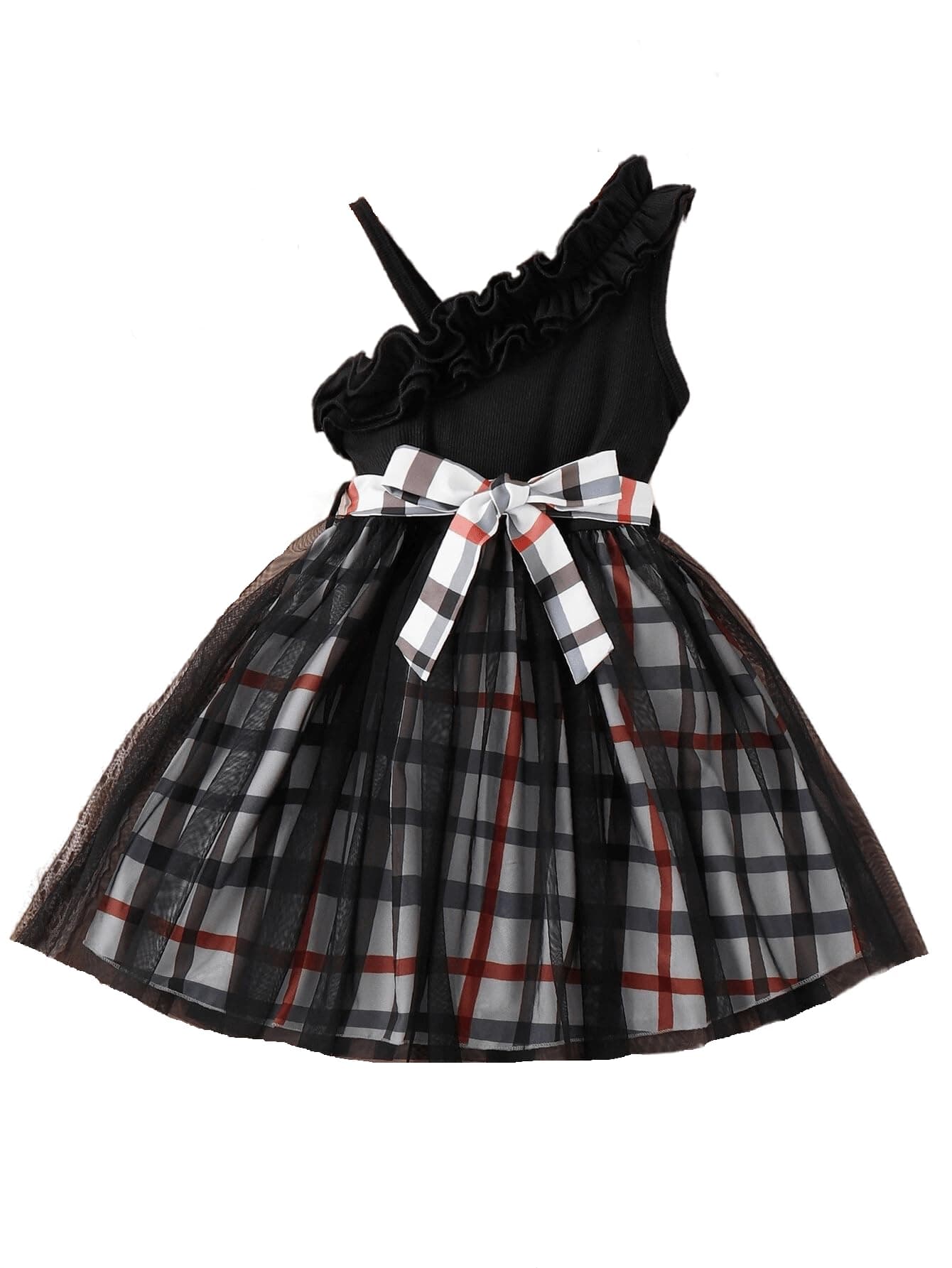 Tagas Baby Girls Polyester Fit and Flare Knee-Length Dress | Girls Dress