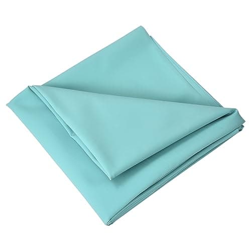 AQBAH Bamboo Ultra Soft Rubber Sheet For Bed Adult, Toddler, Mattress Protector, Non Absorbent Reusable Crib Mattress Protection Non-Allergic (Green 39X36 Inches)