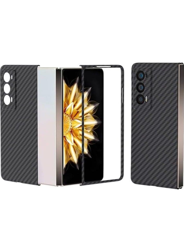 Carbon Fiber Case Compatible with Honor Magic V2 | Ultra-thin Hard Plastic PC, Matte Finish and Stylish Protective Case