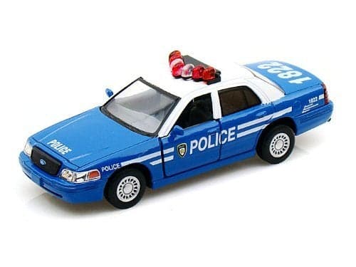 KiNSMART Ford Crown Victoria NYPD 5 142 Scale Police Interceptor Car wPullback Action