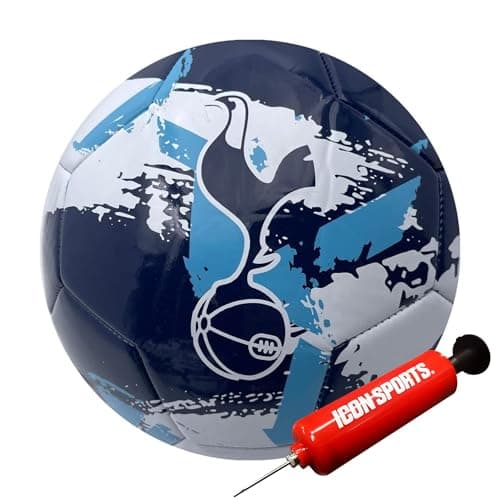 Icon Sports Official Tottenham Hotspur FC Soccer Ball - TOT93BL Navy Size 5