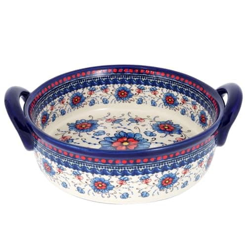 Baking Dishes For Oven 1 Quart Round Casserole Dishes For Ovenblue flowerround 950ml
