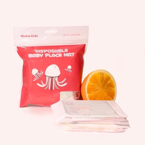 THE LITTLE LOOKERS Waterproof Disposable Mats I Changing Mats for Baby (10 Count-Pack of 1)