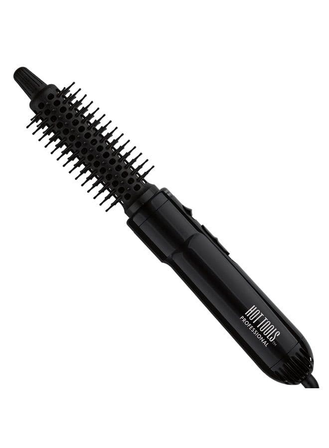 Hot Tools Pro Artist Hot Air Styling Brush | Style, Curl and Touch Ups (1”) Black
