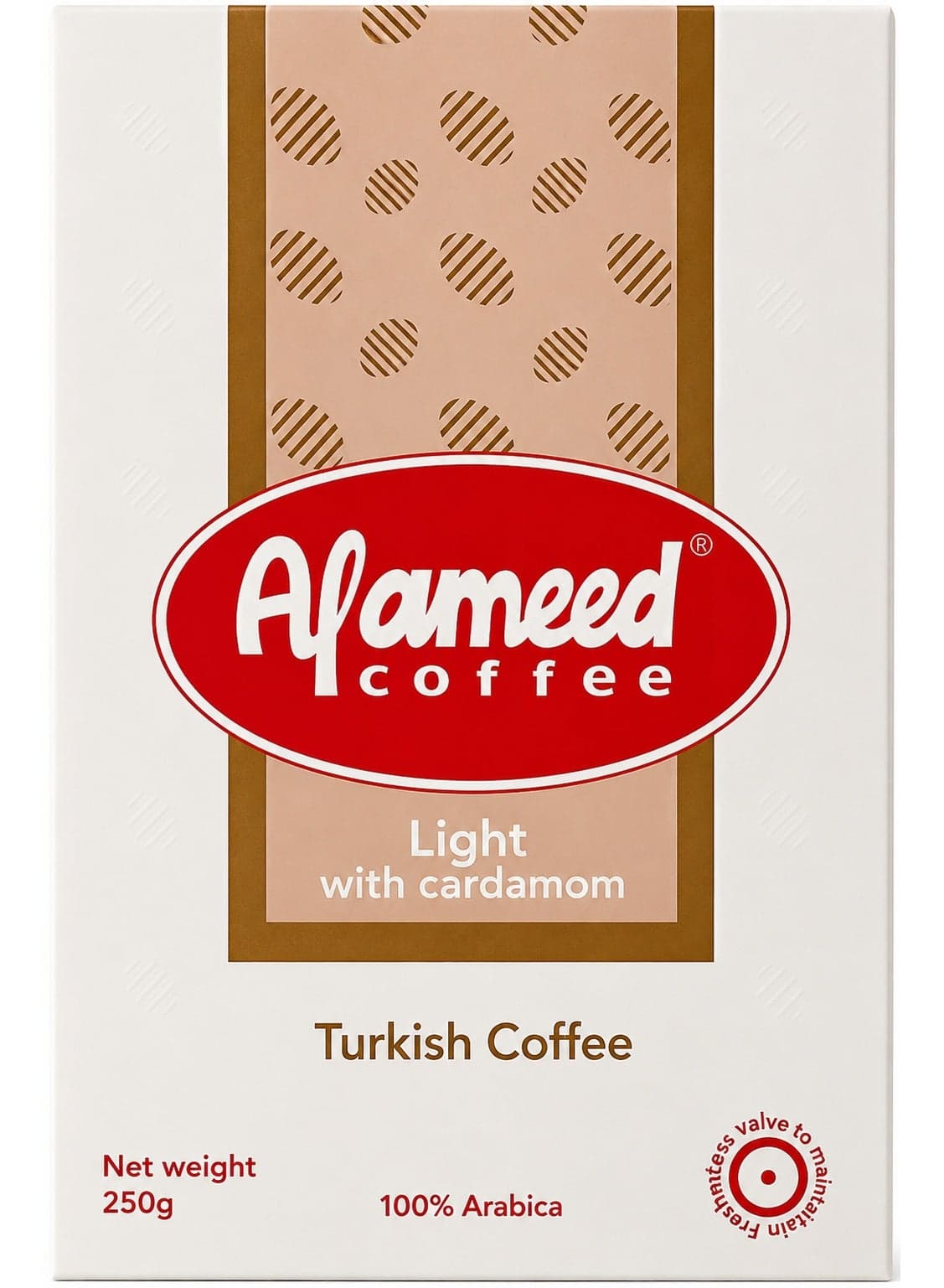 Al Ameed Light With Cardamom 250g