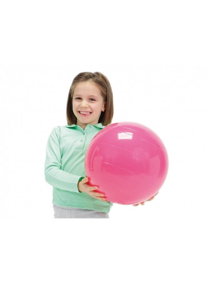 Gymnic Physio Balance Therapy Ball, 12 Inch, Pink, Holds 300 Pounds