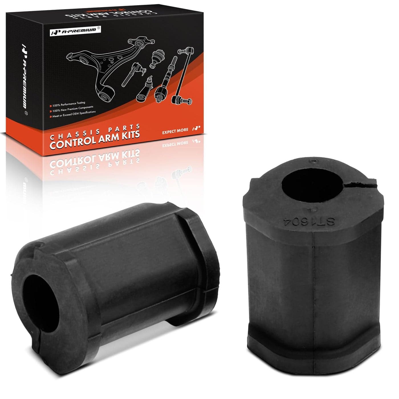 APremium 2 x Rear To Frame Sway Bar Bushing Kit Compatible with Lexus GS350 20072011 GS430 2007 GS450h 20072011 GS460 20082011 IS F 20082010 IS250IS350 2006201020142015